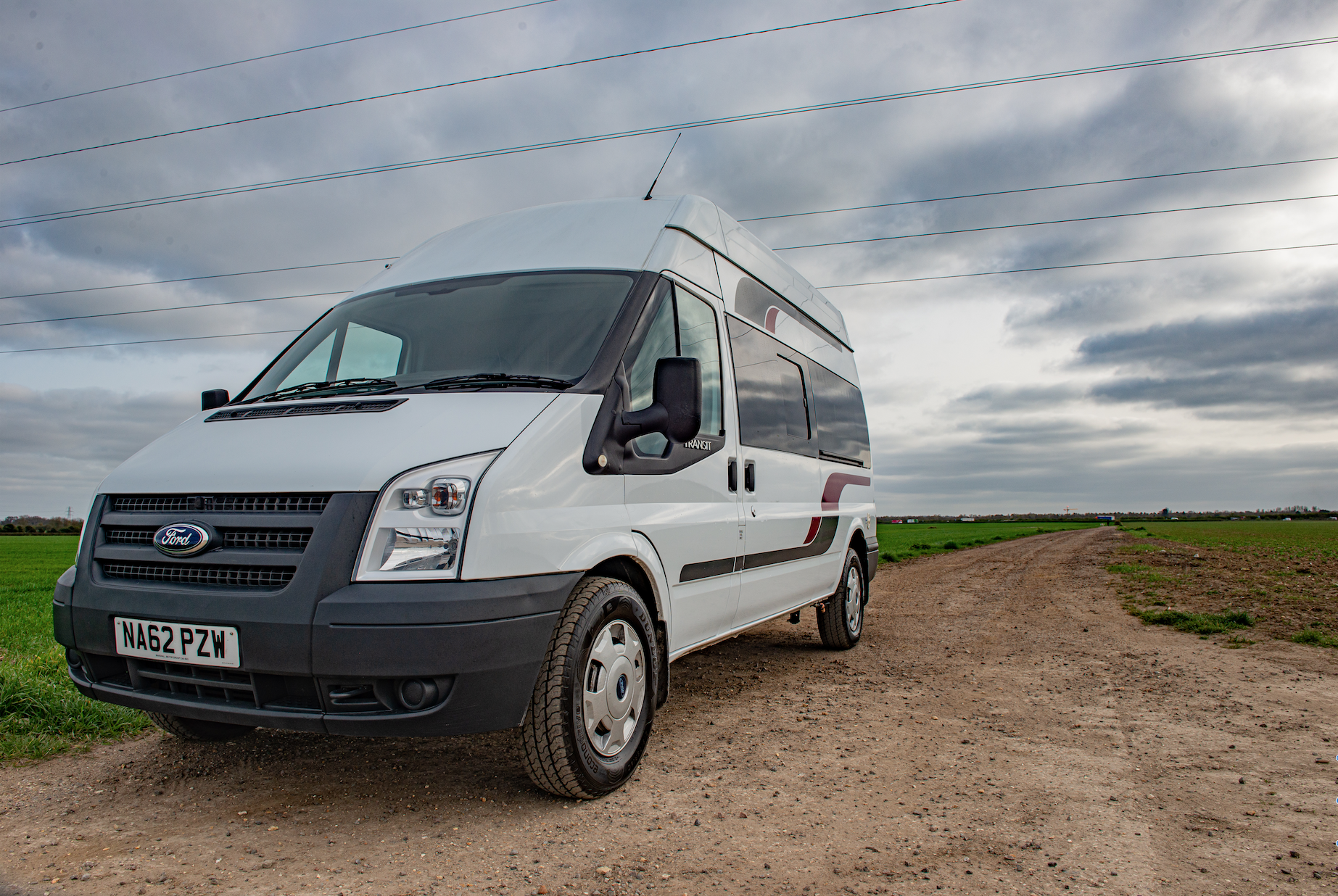 High top long sales wheel base transit